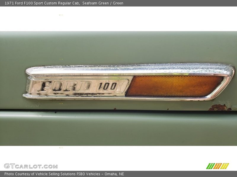  1971 F100 Sport Custom Regular Cab Logo