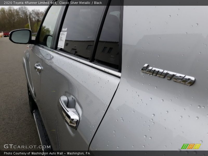 Classic Silver Metallic / Black 2020 Toyota 4Runner Limited 4x4