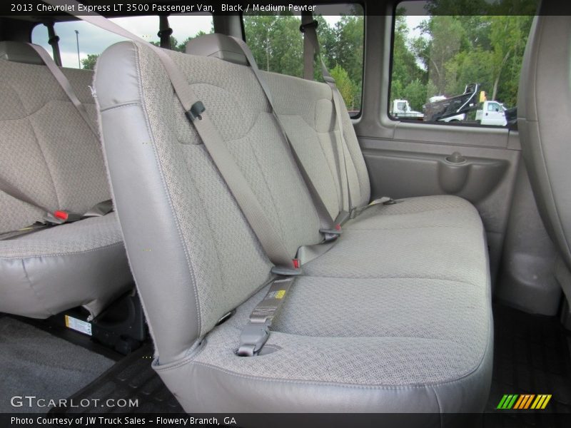 Rear Seat of 2013 Express LT 3500 Passenger Van