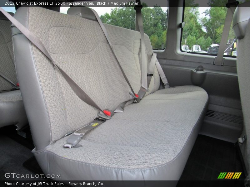 Rear Seat of 2013 Express LT 3500 Passenger Van