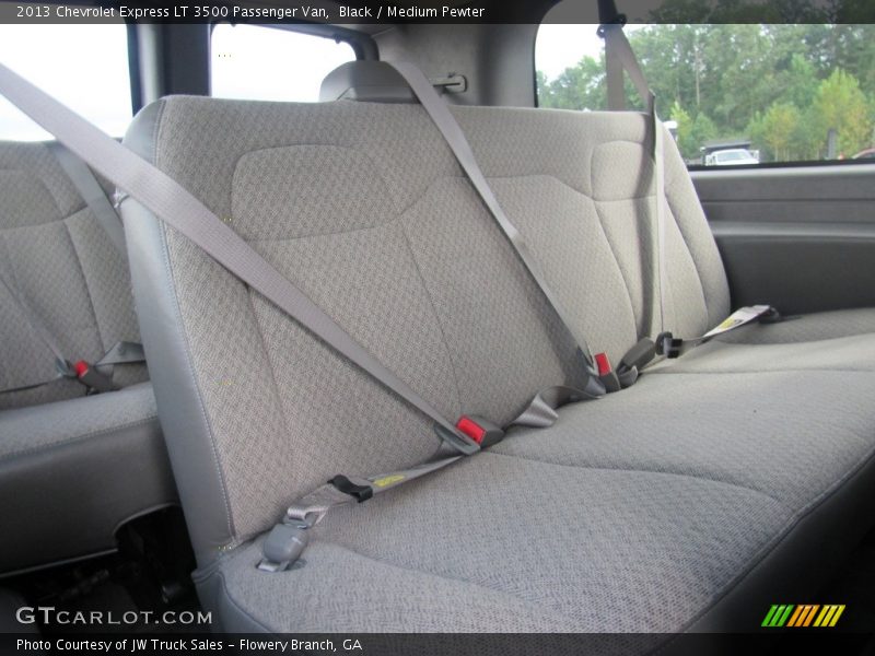Rear Seat of 2013 Express LT 3500 Passenger Van