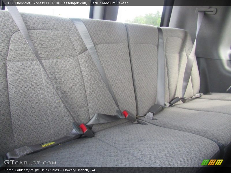 Rear Seat of 2013 Express LT 3500 Passenger Van