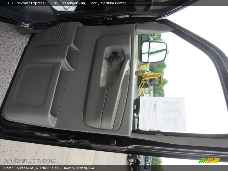 Black / Medium Pewter 2013 Chevrolet Express LT 3500 Passenger Van