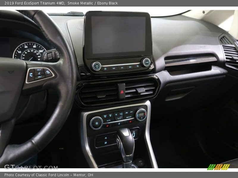 Smoke Metallic / Ebony Black 2019 Ford EcoSport Titanium 4WD