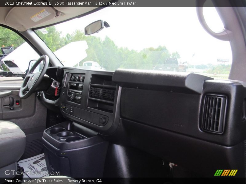 Black / Medium Pewter 2013 Chevrolet Express LT 3500 Passenger Van