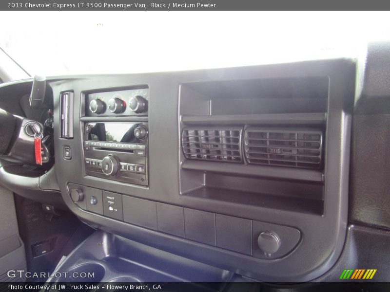 Black / Medium Pewter 2013 Chevrolet Express LT 3500 Passenger Van