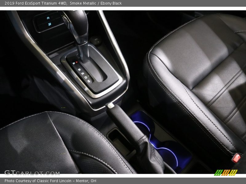 Smoke Metallic / Ebony Black 2019 Ford EcoSport Titanium 4WD