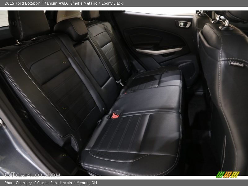Smoke Metallic / Ebony Black 2019 Ford EcoSport Titanium 4WD