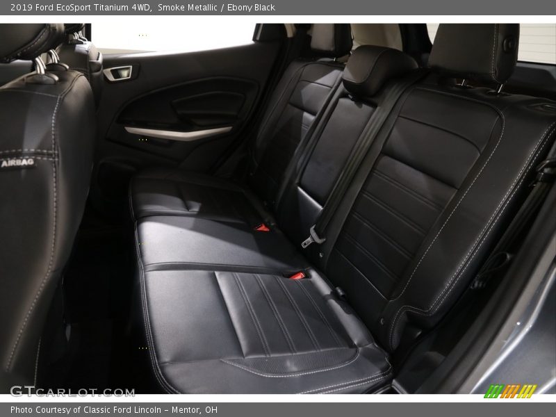 Smoke Metallic / Ebony Black 2019 Ford EcoSport Titanium 4WD