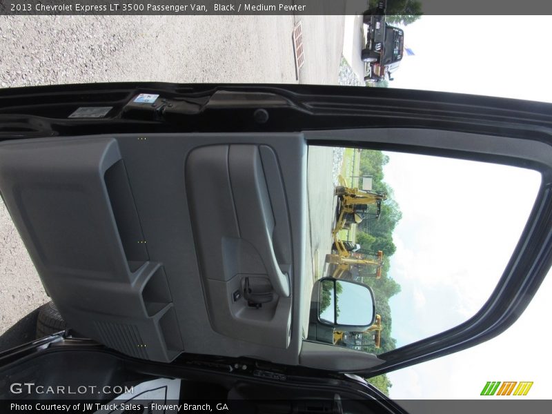 Black / Medium Pewter 2013 Chevrolet Express LT 3500 Passenger Van