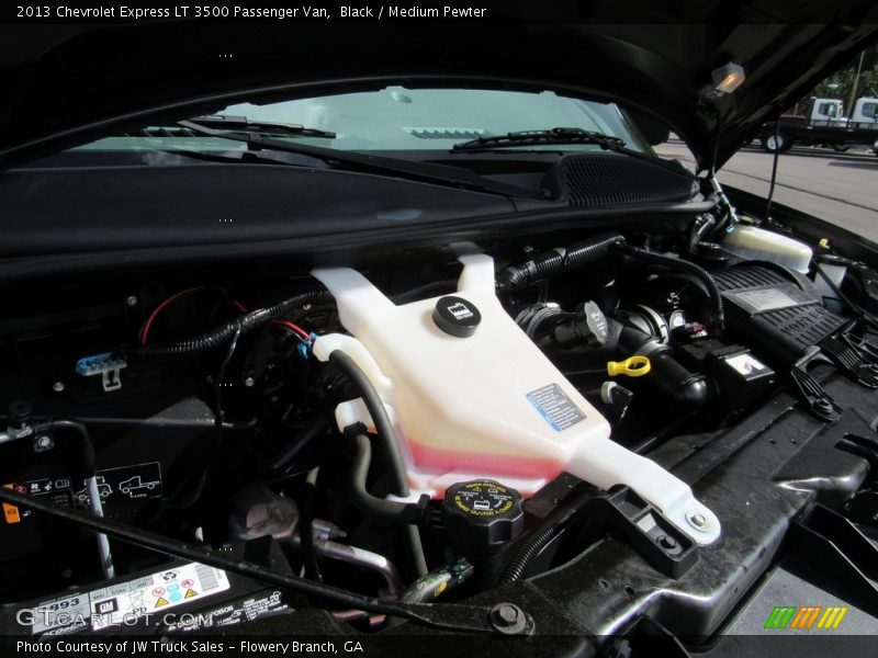 Black / Medium Pewter 2013 Chevrolet Express LT 3500 Passenger Van
