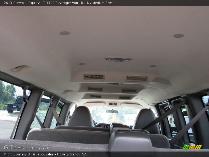 Black / Medium Pewter 2013 Chevrolet Express LT 3500 Passenger Van