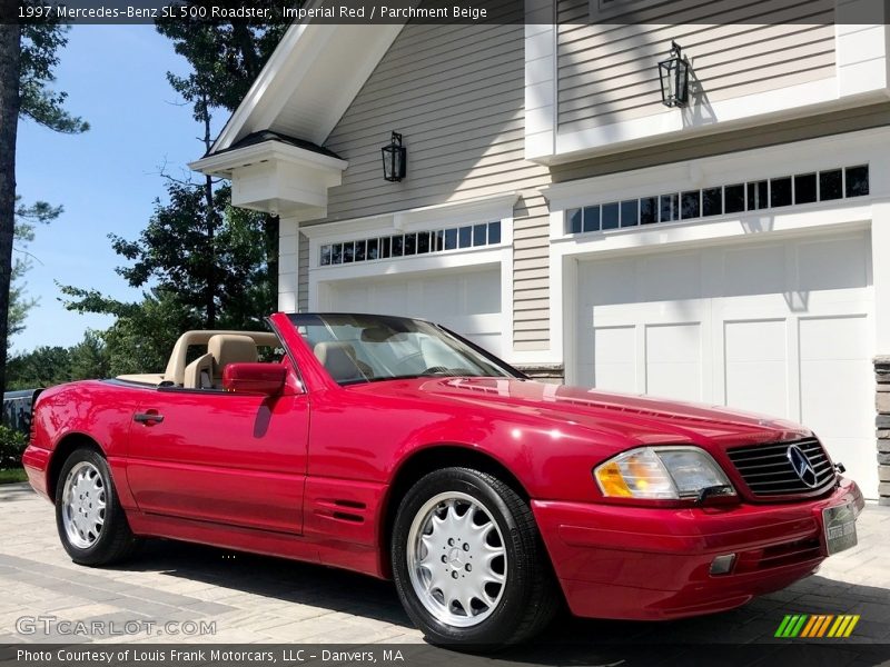 Front 3/4 View of 1997 SL 500 Roadster