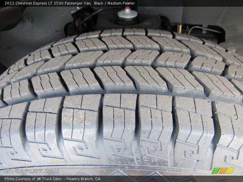 Black / Medium Pewter 2013 Chevrolet Express LT 3500 Passenger Van