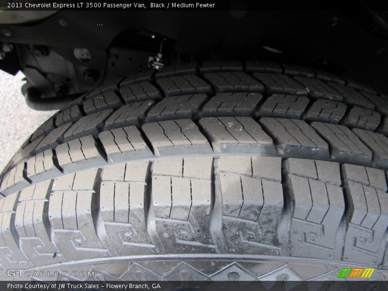 Black / Medium Pewter 2013 Chevrolet Express LT 3500 Passenger Van