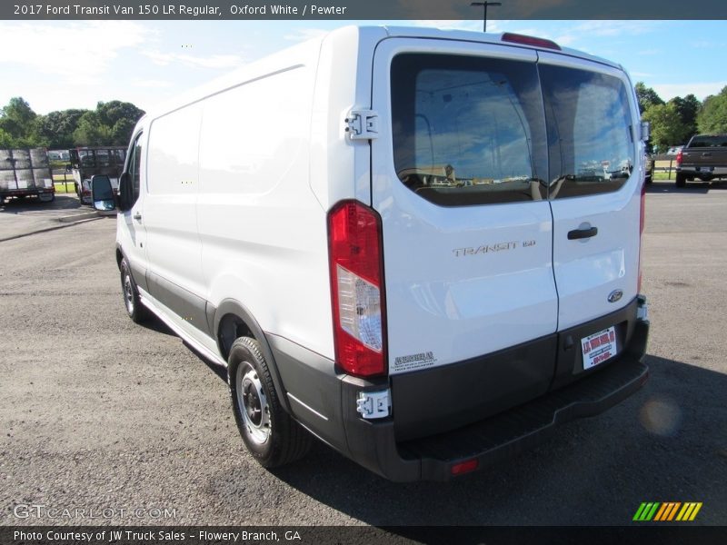 Oxford White / Pewter 2017 Ford Transit Van 150 LR Regular