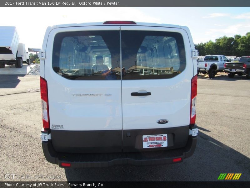 Oxford White / Pewter 2017 Ford Transit Van 150 LR Regular