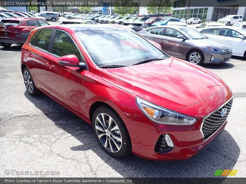 Scarlet Red Pearl / Black 2020 Hyundai Elantra GT