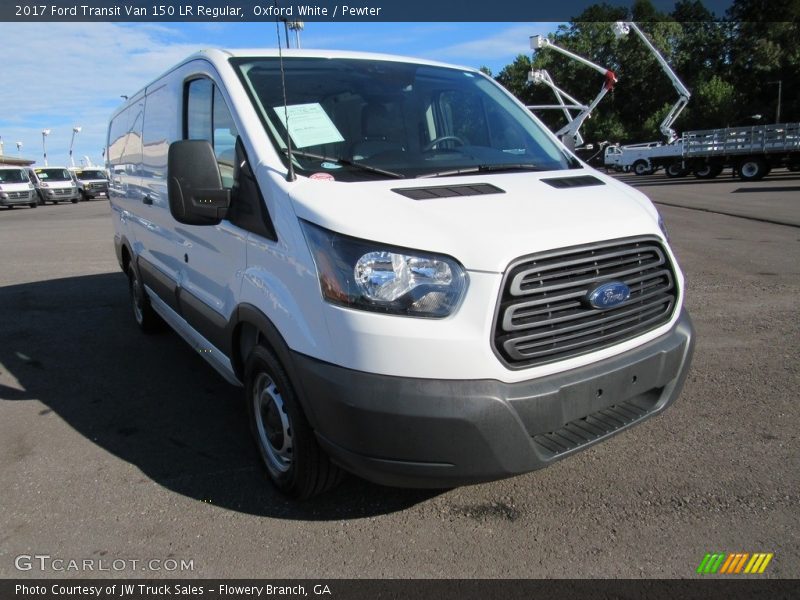 Oxford White / Pewter 2017 Ford Transit Van 150 LR Regular