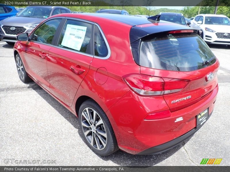 Scarlet Red Pearl / Black 2020 Hyundai Elantra GT