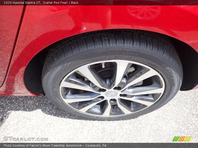 Scarlet Red Pearl / Black 2020 Hyundai Elantra GT