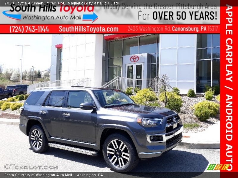 Magnetic Gray Metallic / Black 2020 Toyota 4Runner Limited 4x4