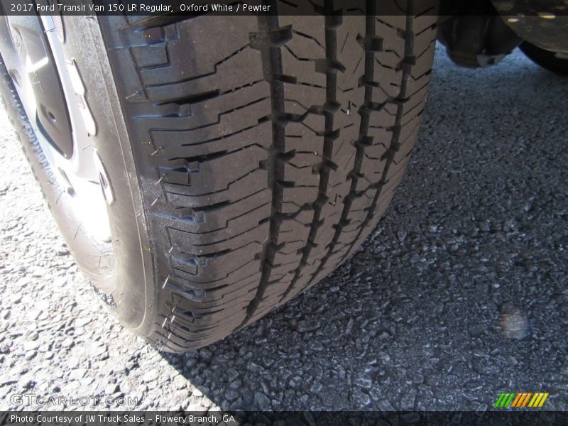 Oxford White / Pewter 2017 Ford Transit Van 150 LR Regular