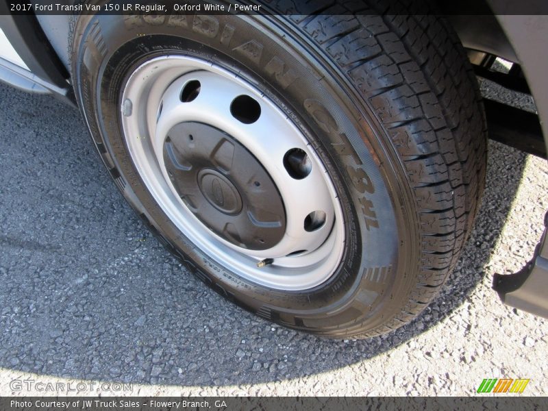 Oxford White / Pewter 2017 Ford Transit Van 150 LR Regular