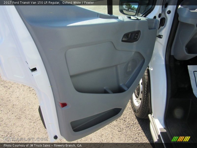 Oxford White / Pewter 2017 Ford Transit Van 150 LR Regular