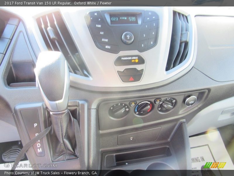 Oxford White / Pewter 2017 Ford Transit Van 150 LR Regular