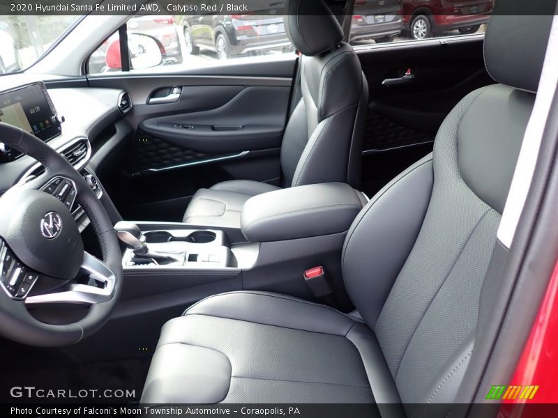 Calypso Red / Black 2020 Hyundai Santa Fe Limited AWD