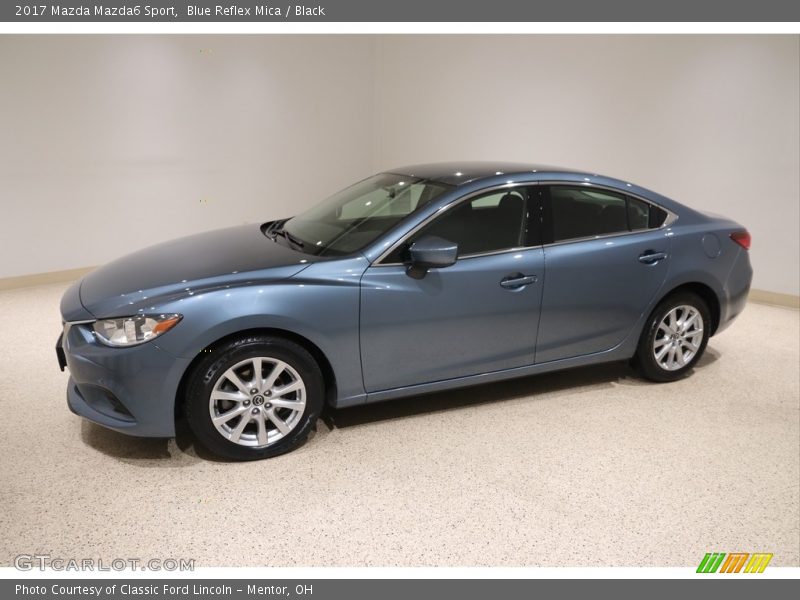 Blue Reflex Mica / Black 2017 Mazda Mazda6 Sport