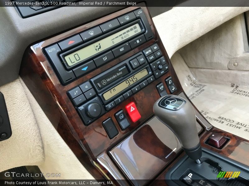 Controls of 1997 SL 500 Roadster