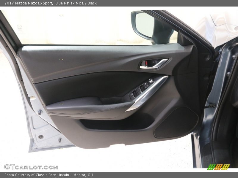 Blue Reflex Mica / Black 2017 Mazda Mazda6 Sport