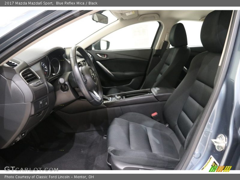 Blue Reflex Mica / Black 2017 Mazda Mazda6 Sport
