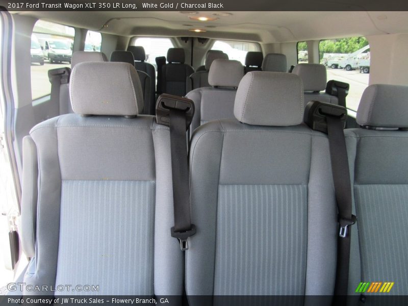 Rear Seat of 2017 Transit Wagon XLT 350 LR Long