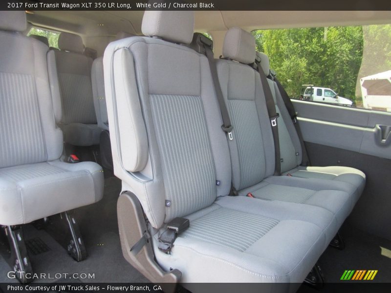 Rear Seat of 2017 Transit Wagon XLT 350 LR Long