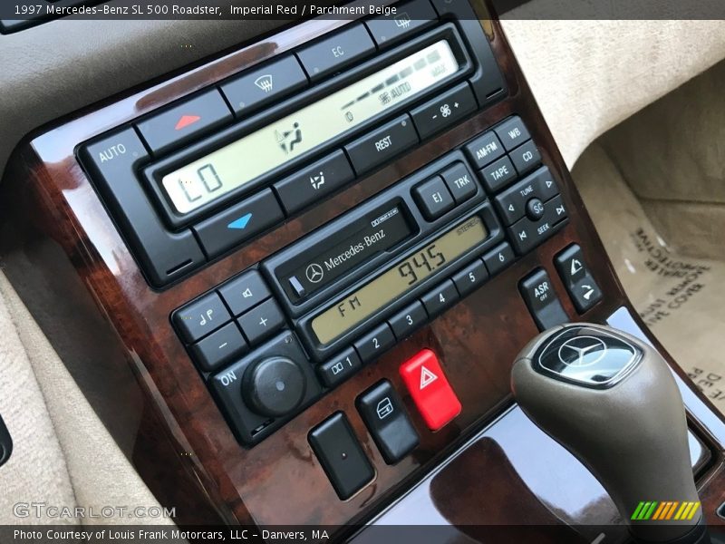 Controls of 1997 SL 500 Roadster