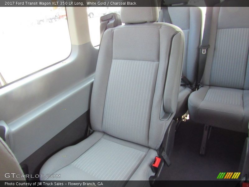 Rear Seat of 2017 Transit Wagon XLT 350 LR Long