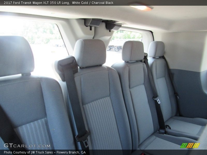 Rear Seat of 2017 Transit Wagon XLT 350 LR Long