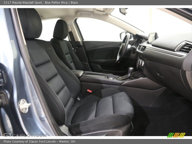 Blue Reflex Mica / Black 2017 Mazda Mazda6 Sport