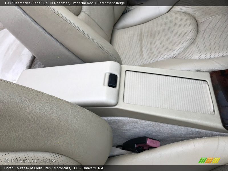 Imperial Red / Parchment Beige 1997 Mercedes-Benz SL 500 Roadster