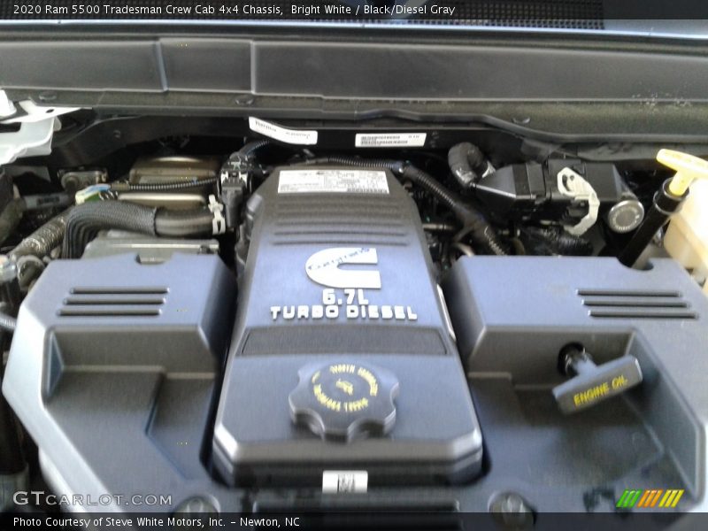  2020 5500 Tradesman Crew Cab 4x4 Chassis Engine - 6.7 Liter OHV 24-Valve Cummins Turbo-Diesel Inline 6 Cylinder