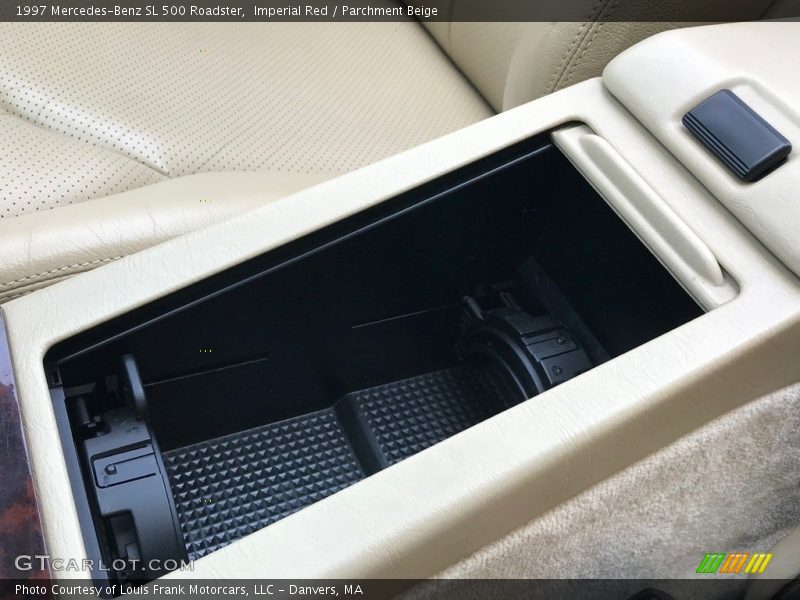 Imperial Red / Parchment Beige 1997 Mercedes-Benz SL 500 Roadster