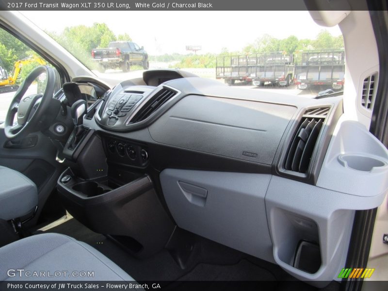 Dashboard of 2017 Transit Wagon XLT 350 LR Long