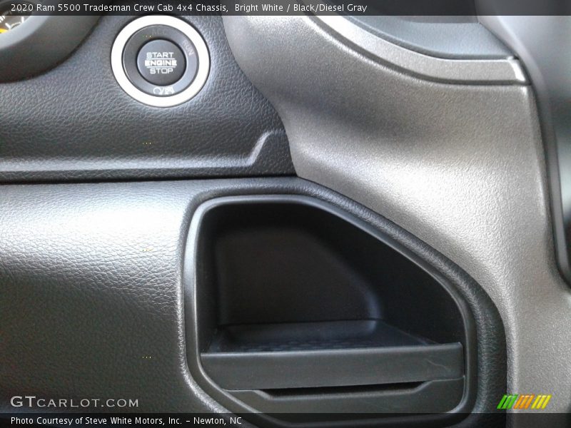 Bright White / Black/Diesel Gray 2020 Ram 5500 Tradesman Crew Cab 4x4 Chassis