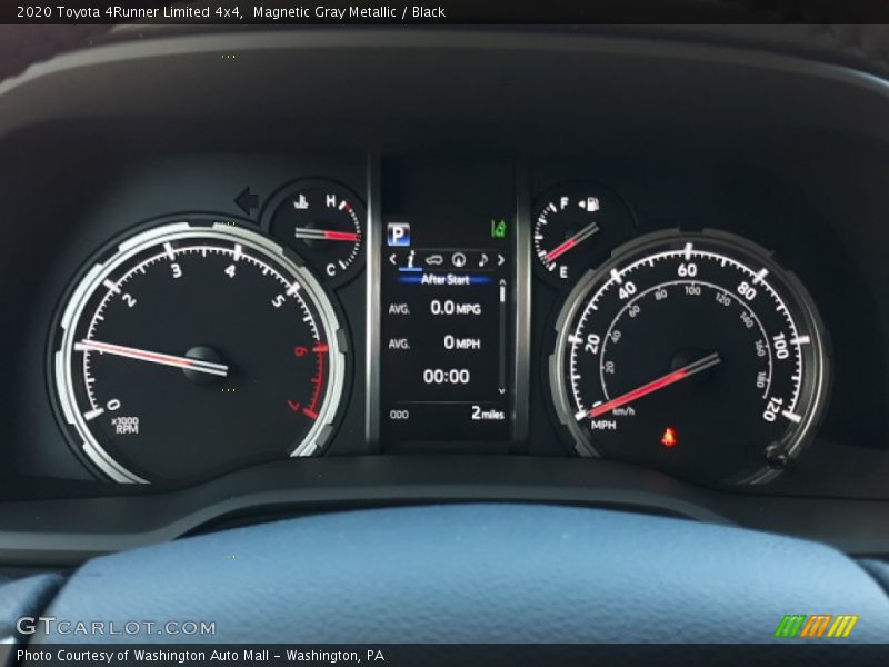 Magnetic Gray Metallic / Black 2020 Toyota 4Runner Limited 4x4
