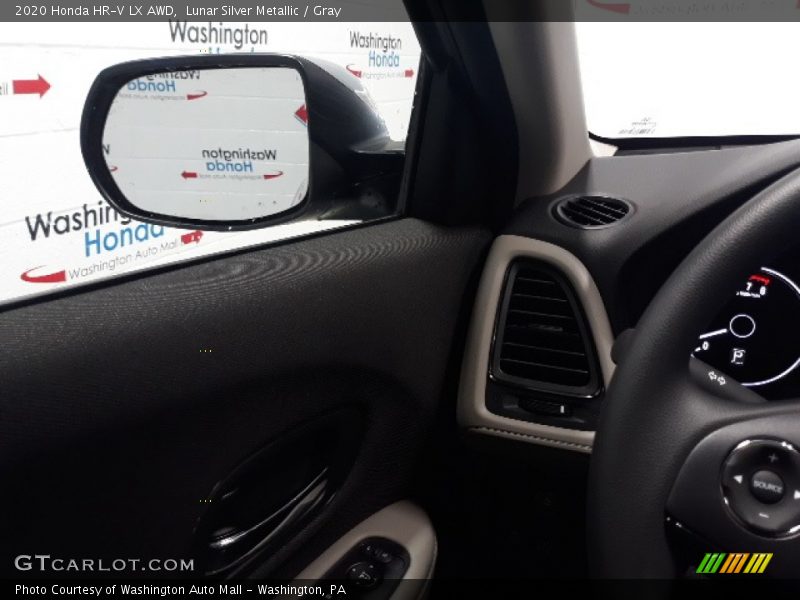 Lunar Silver Metallic / Gray 2020 Honda HR-V LX AWD