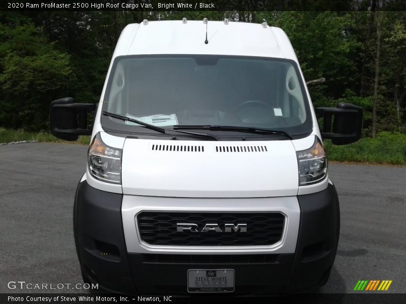 Bright White / Black 2020 Ram ProMaster 2500 High Roof Cargo Van