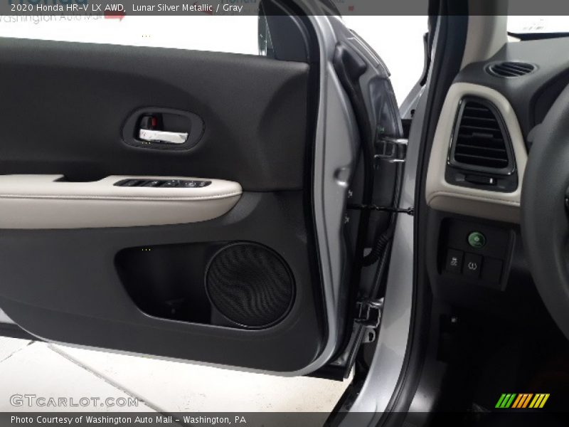 Lunar Silver Metallic / Gray 2020 Honda HR-V LX AWD